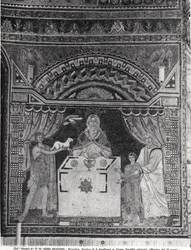 Sacrifice de Melchisédech (mosaïque)
